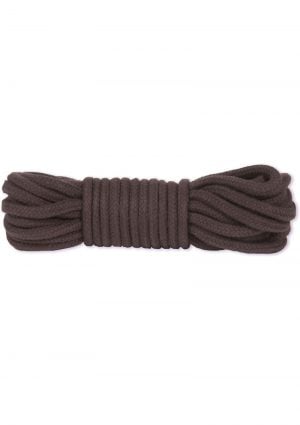 Japanese Style Bondage Rope Cotton 32 Feet Black
