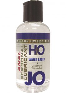 Jo H2O Anal Water Based Lubricant 4 Ounce