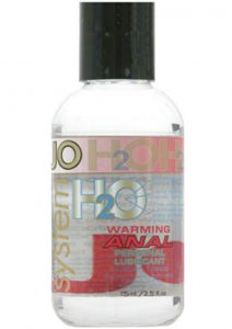 Jo H2O Warming Anal Water Based Lubricant 4 Ounce