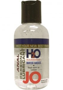 Jo H2O Warming Anal Water Based Lubricant 2 Ounce