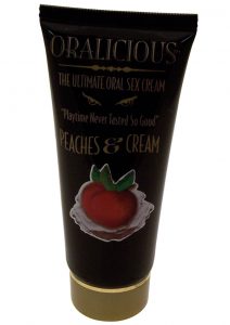Oralicious Ultimate Oral Sex Cream 2 Ounce Peaches and Cream