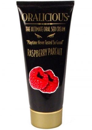 Oralicious Ultimate Oral Sex Cream 2 Ounce Raspberry Parfait