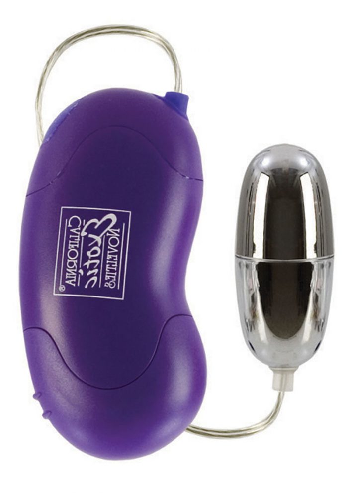 Bliss Bullet Universal Silver Bullet Waterproof Power Pack With 2 Speed Push Button Control 2.2 Inch Purple