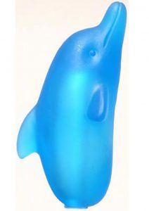 PLEASURE SILICONE SLEEVE FOR EGGS OR BULLETS DOLPHIN
