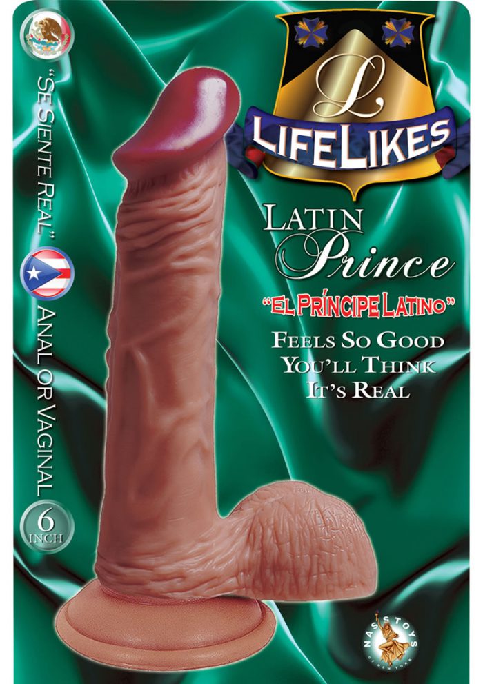 Lifelikes Latin Prince Dildo 6 Inch Flesh