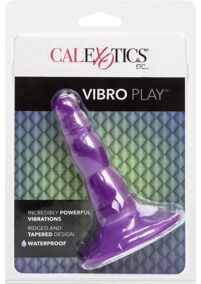 VIBRO PLAY PROBE WITH REMOVEABLE MINI VIBE PURPLE