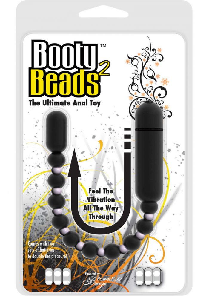 Booty Beads 2 The Ultimate Anal Toy Waterproof 9.5 Inch Black