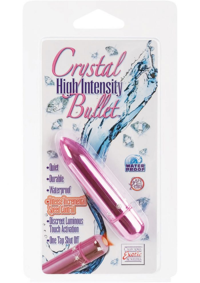 Crystal High Intensity Bullet Waterproof Pink