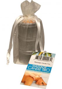 Massage Candle Trio 3 In 1 Suntoched Round Massage Oil Candles 3 Per Bag