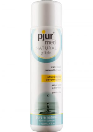 Pjur Med Natural Glide Water Based Lubricant 3.4 Ounce