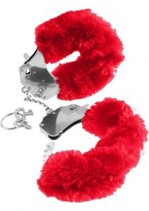 Fetish Fantasy Series Furry Cuffs Red