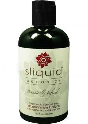 Sliquid Oceanics Organic Intimate Water Based Lubricant 8.5 Ounce