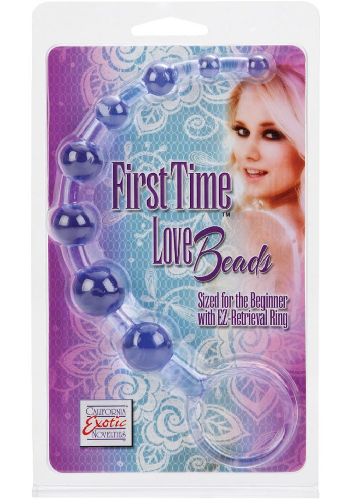 First Time Love Beads 8.25 Inch Purple