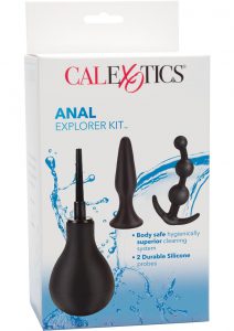 Advanced Anal Explorer Kit Silicone Black