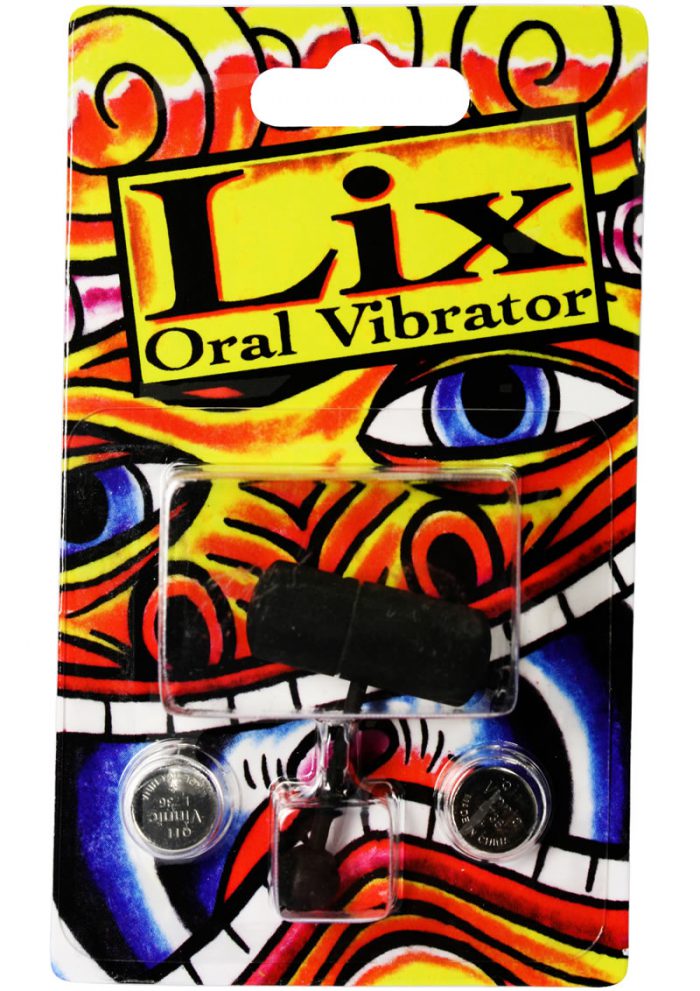 Lix Oral Vibrator Black