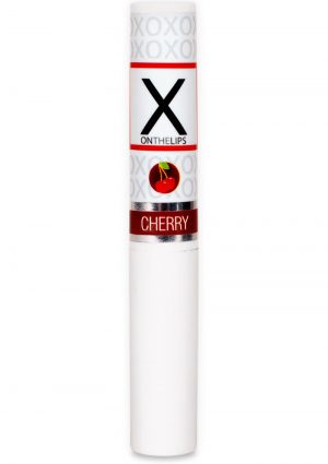 X On The Lips Buzzing Lip Balm With Pheromones Electric Cherry .75 Ounce