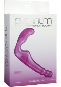 Platinum Premium Silicone The Gal Pal Strapless Strap-On G-Spot Purple 6.2 Inch