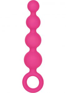 Coco Licious Silicone Booty Beads Pink 4.5 Inch