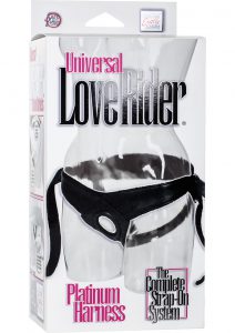 Universal Love Rider Platinum Harness Black