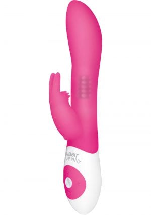 The Beaded Rabbit Rechargeable Silicone G-Spot Vibe Waterproof Pink