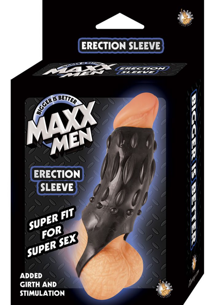 Maxx Men Erection Sleeve Clear 4.5 Inch