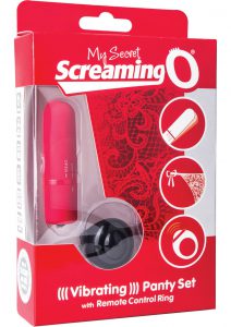 Screaming O My Secret Remote Panty Vibe Red