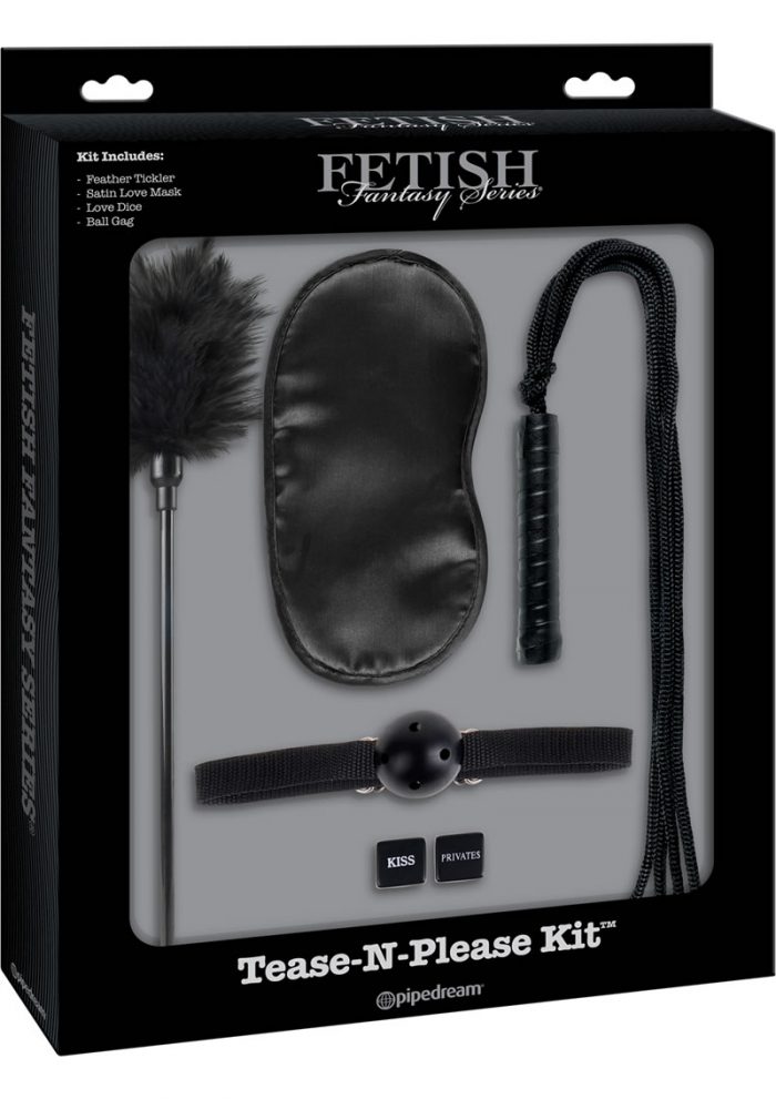 Fetish Fantasy Series Limited Edition Tease-N-Please Kit Black