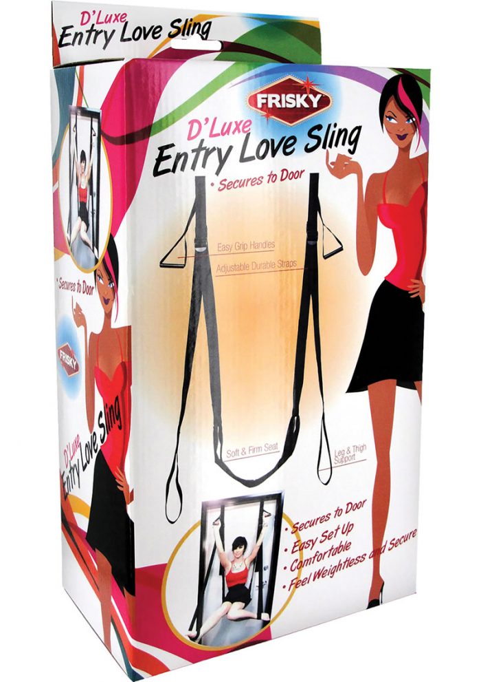 Frisky D`luxe Entry Over Door Love Sling Black