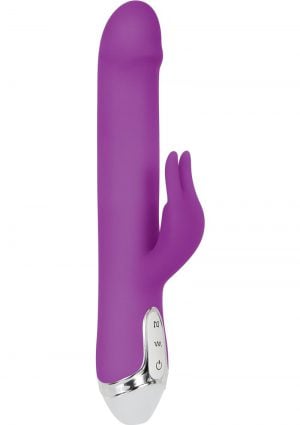 Dancing Pearl Rabbit Rechargeable Silicone Purple