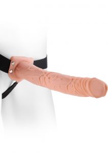 Fetish Fantasy Series Hollow Strap-On Flesh 11 Inch