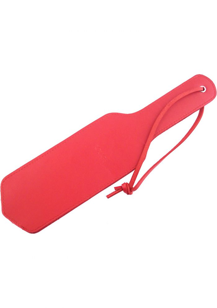 Rouge Leather Paddle Red