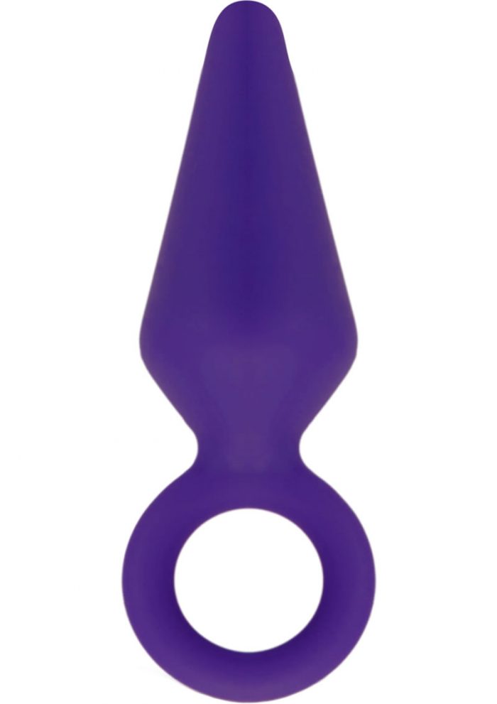 Luxe Candy Rimmer Silicone Anal Medium Purple