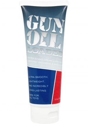 Gun Oil Loaded Water Based Cream Lube 3.3 OZ