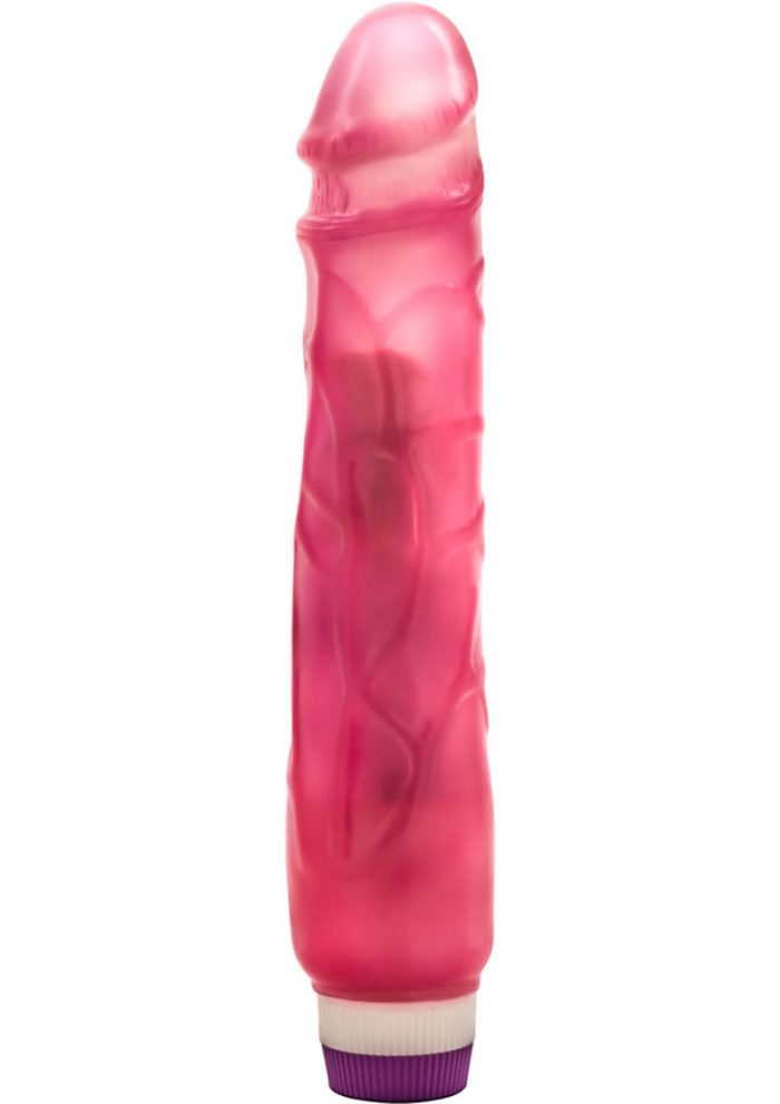 Revel Fuze Jelly Realistic Vibrator Pink 10 Inch