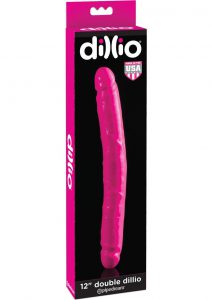 Dillio Double Dong Pink 12 Inch