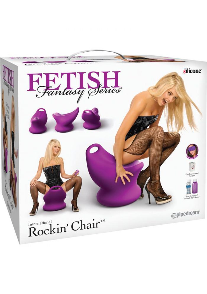 Fetish Fantasy Series International Silicone Rockin Chair Purple