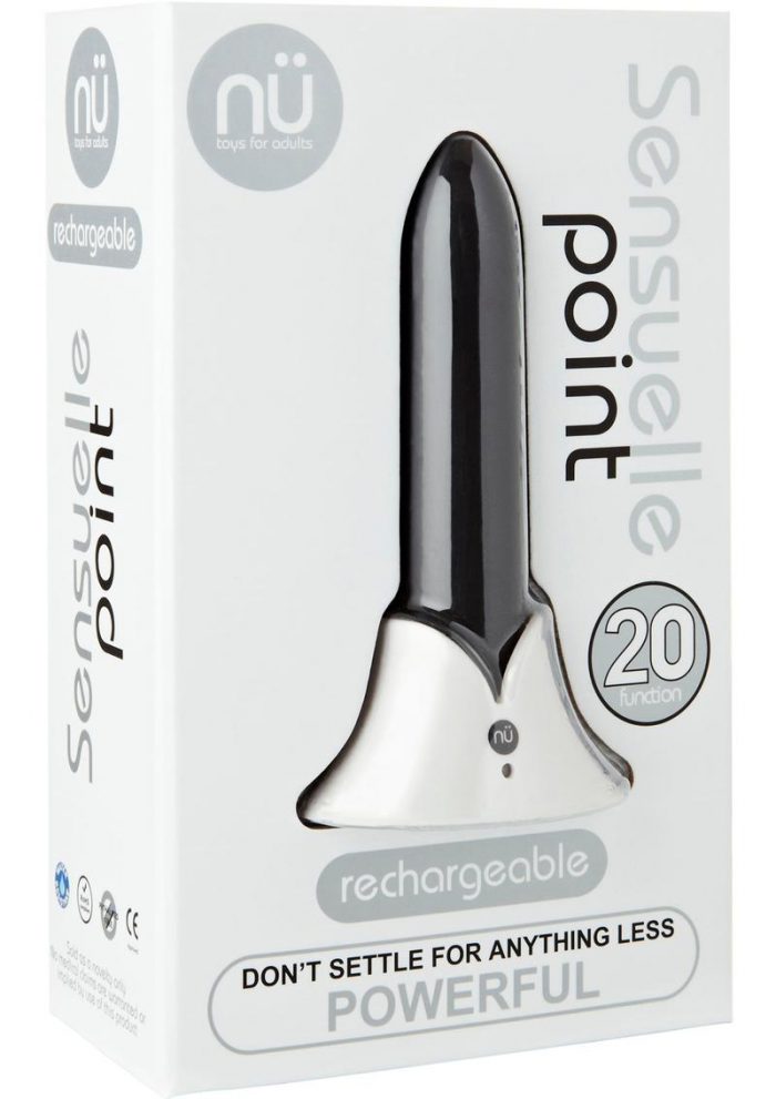 Nu Sensuelle Point 20 Function Rechargeable Vibe Black