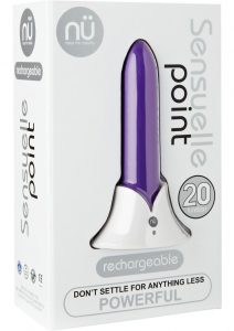Nu Sensuelle Point 20 Function Rechargeable Vibe Purple