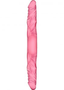B Yours Double Dildo Jelly Pink 14 Inch