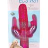 Total Ecstasy Triple Stimulator 10.5 Inch Pink