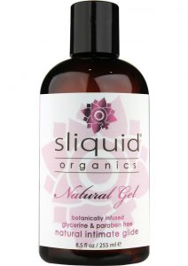 Sliquid Organics Natural Gel Waterbased Natural Intimate Lubricant 8.5 Ounce