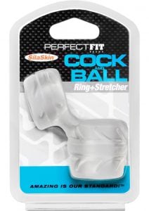 Perfect Fit Cock And Ball Ring And Stretcher Clear