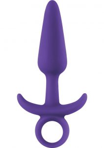 Inya Prince Silicone Butt Plug Small Purple 4.5 Inch