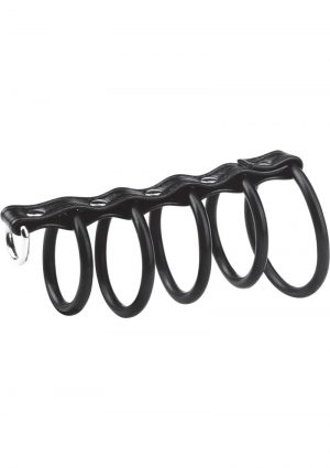 CandB Gear 5 Ring Rubber Gates Of Hell With Lead Black