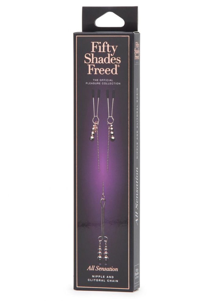 Fifty Shades Freed All Sensation Nipple and Clitoral Chain