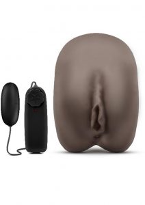 hot Chocolate Erin The Enchantress Vibrating Realistic Dual Entry Masturbator Chocolate 6.25 Inch