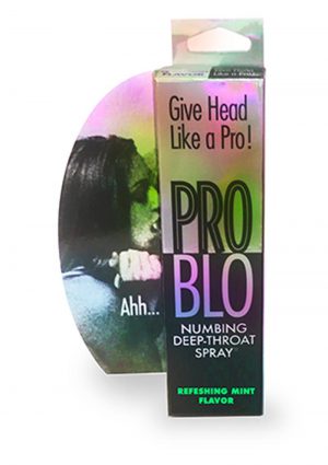 Pro Blo Numbing Deep Throat Spray Refreshing Mint Flavor