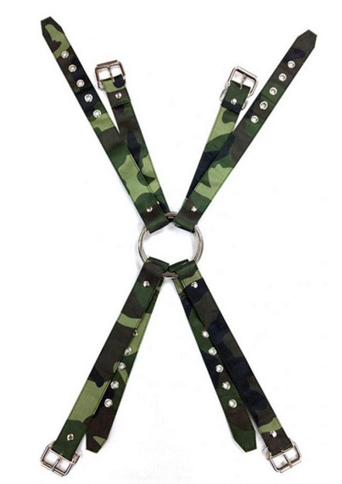 Rouge Army Camouflage Chest Harness Medium