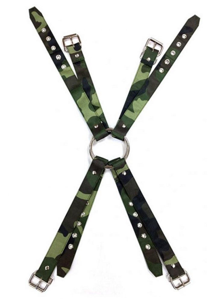Rouge Army Camouflage Chest Harness Extra Large