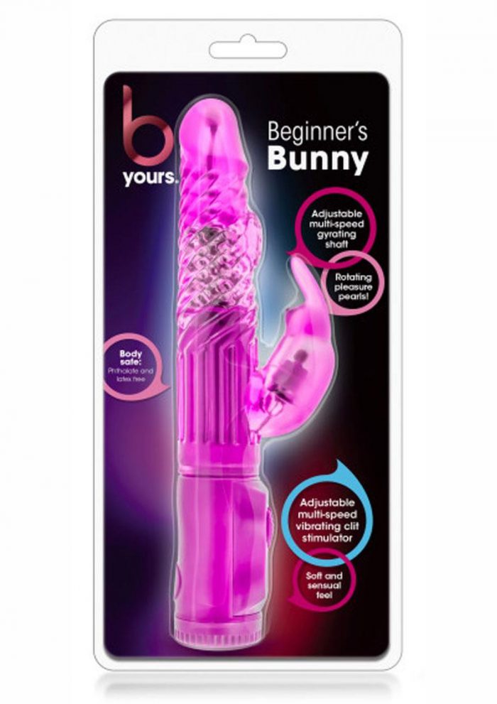 B Yours Beginners Bunny Rabbit Purple 8.75 Inch